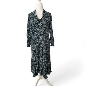 Vintage Laura Ashley Floral Cottage Dress